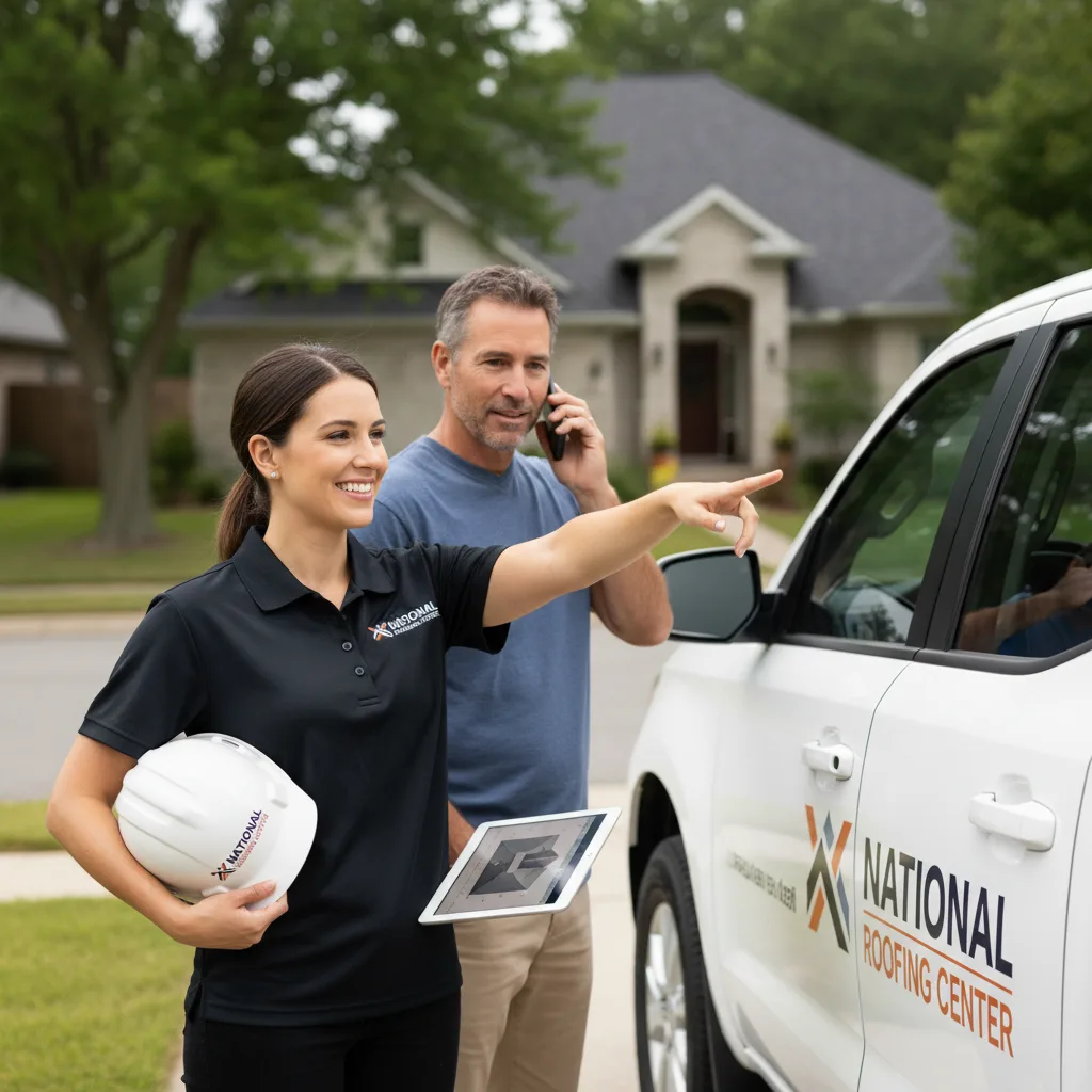 National Roofing Center customer support in Hennessey